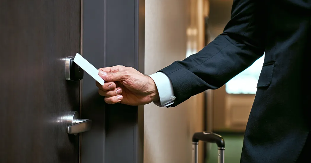 انواع کلیدهای کارتی هتل