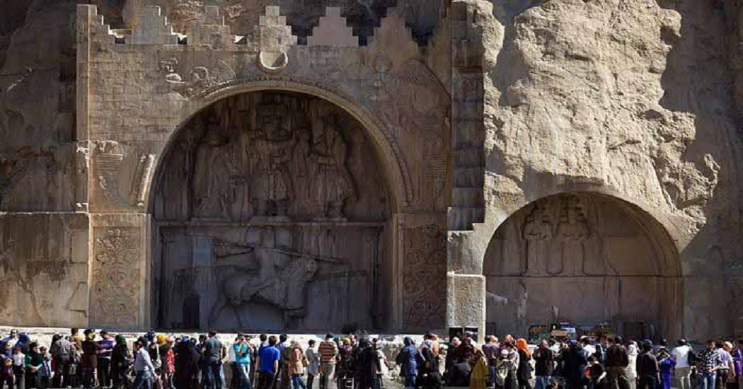 بازدید از طاق بستان