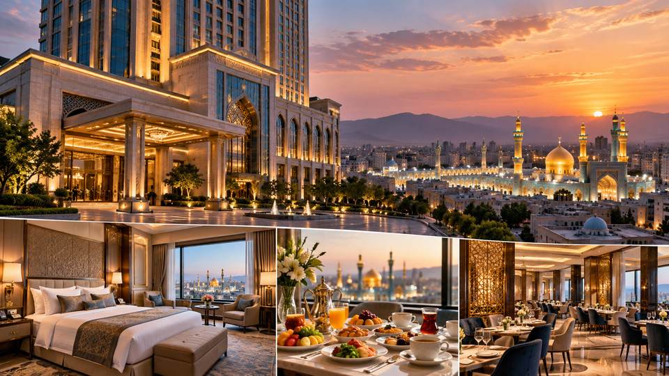 راهنمای هتل درویشی مشهد؛ اتاق‌ها، صبحانه، رستوران، امکانات و فاصله تا حرم